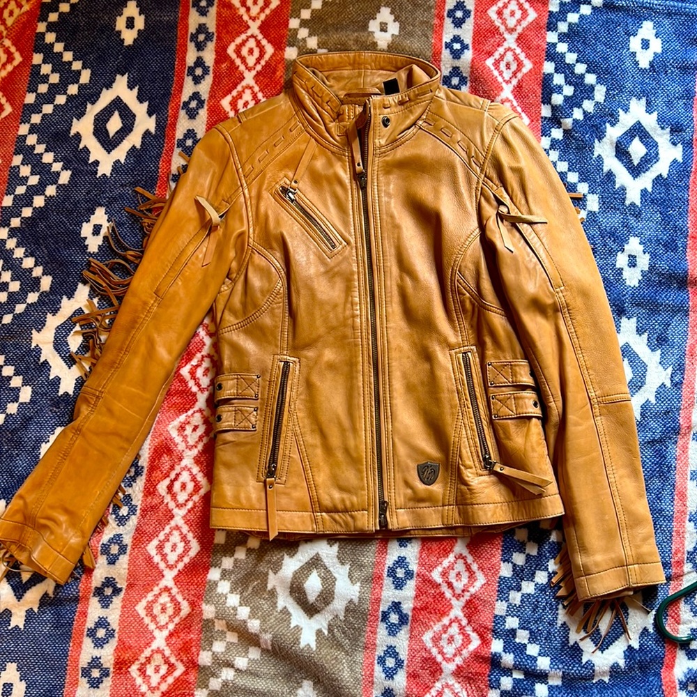 Leather Harley Davidson jacket